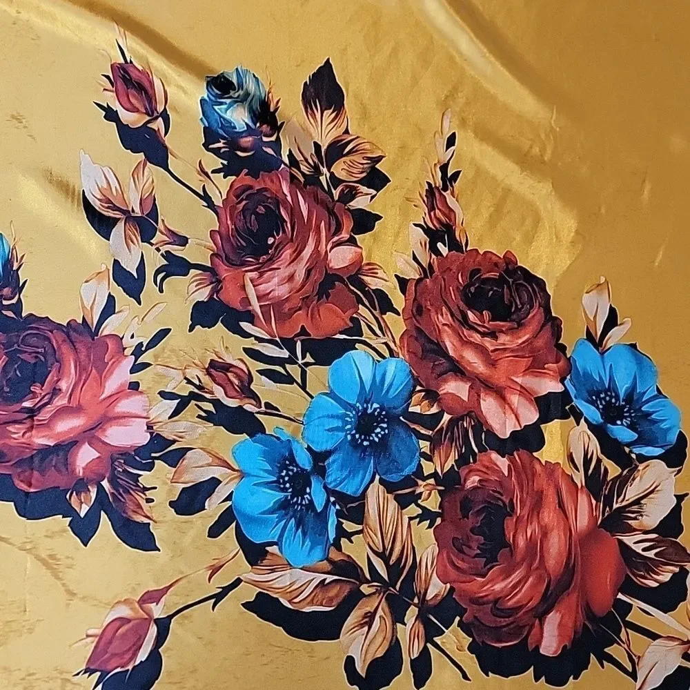 Unbranded Scarf Satin Polyester 35